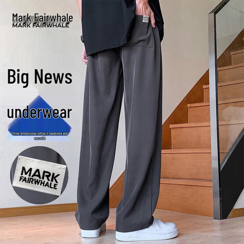 MARK FAIRWHALE Men s Loose Fit Straight-Leg Casual Sweatpants 3XL