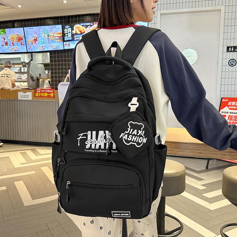 Школьный рюкзак с буквенным принтом — фото 16