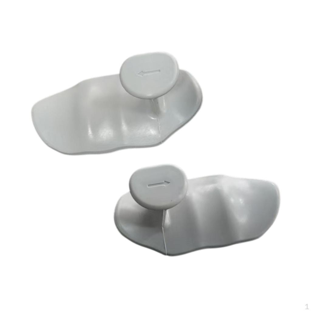2 Pack Gym Weight Lifting Hand Grips Gloves Silicone for Exercise Pull Ups Deadlifts