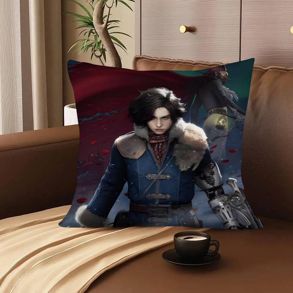 1Pc Classic Movie L-Lies Of P Pillow Case Fashion Square Pillowcase Bedroom Sofa Room Ins Decoration Leisure