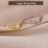 Cazador Kpop Flying Angel Wings Women‘s Ring Stainless Steel Jewelry Finger Rings Wedding Birthday Gift Wholesale 2026 New