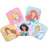 Marushin Mini Disney Princess Dream Pastel Character Perfect for and Elementary Perfect for Girls Towels, 5-Piece Set, Design, Preschool,