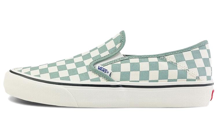 Vans Slip on VR3  Checkered Green  VN0A4BX8CG2 34.5