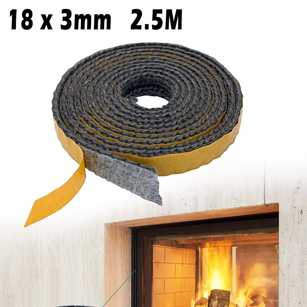 Stove Rope Sealing Strip 18mmx3mm Chimney Door Seals