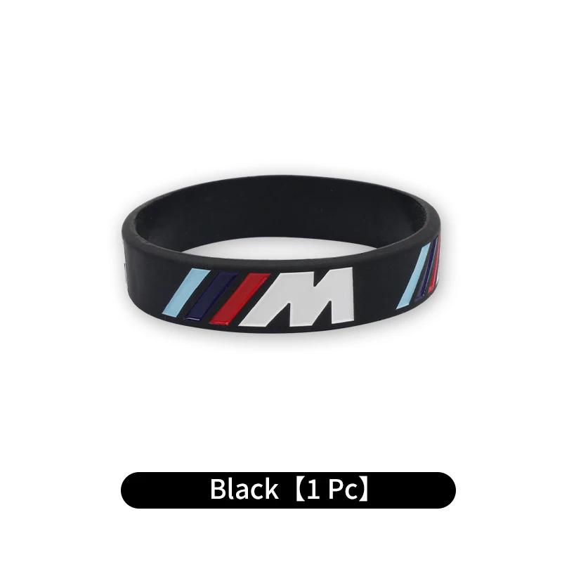 Car Sticker 2025 Hot Car Logo Silicone Sports Bracelet Outdoor Sports Elastic Wristband Wholesale For BMW M X1 X3 X5 X6 X7 E30 E