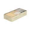 Dual Zipper Under Bed Storage Bag Clear Window Quilt Clothes Storage Bag  Dormitory