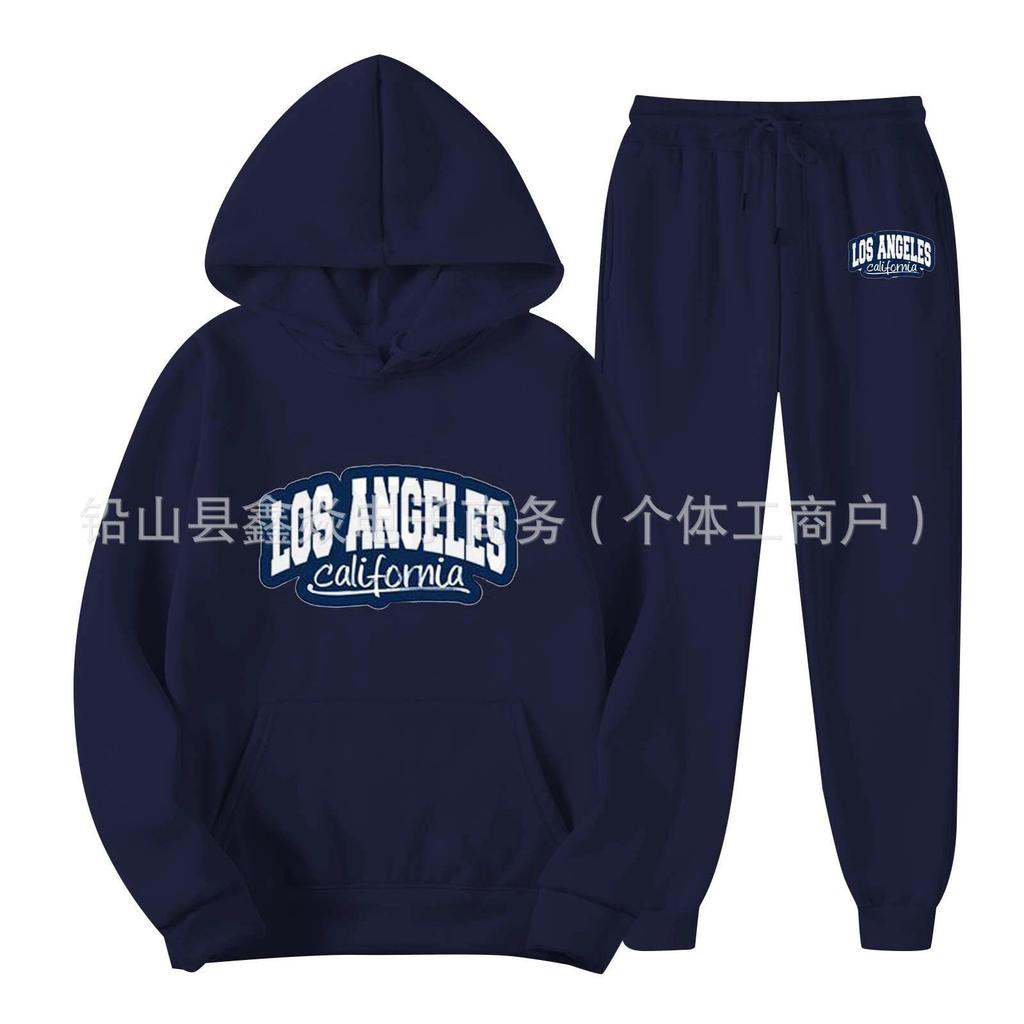Men's Fashion Fleece Pullover & Sports Hoodie Set