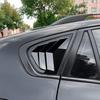 Heckscheibenlamellen-Spoiler für BMW X6 E71 E72 2008 2009 2010-2014 Dreieckige Lamellen Haifischkiemenförmige Heckscheibenlüftung