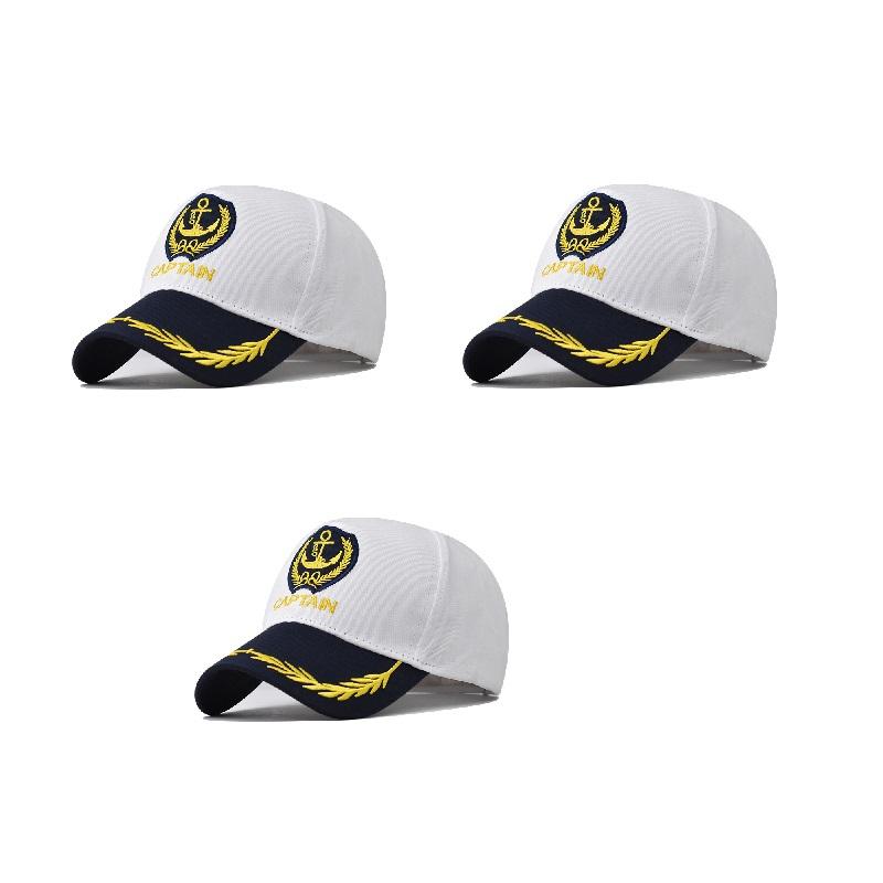 Brand Oohmy Men Women Baseball Caps Embroidered Captain & First Mate Hats Boating Marine Sailor Party Fun Hat