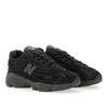 New Balance Black Suede Lace Up Sneakers M1000la tripleBlack
