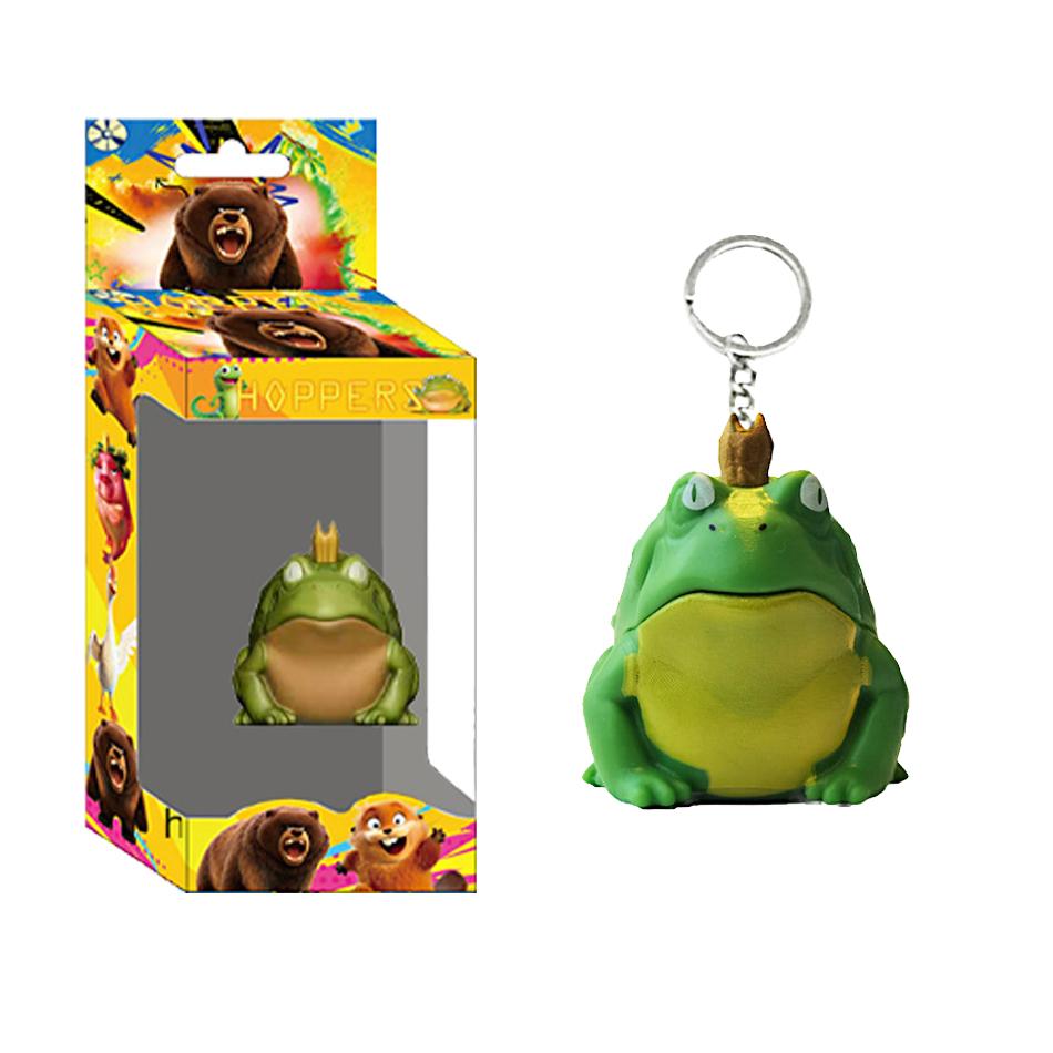 

2026 Movie Hoppers 8PcsSet Keychain Figure Beavers Series Figurine PVC Figures Collection Kids Gifts Desk Decoration Ornaments