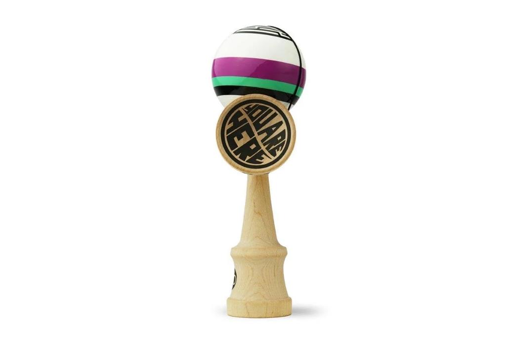 Okendama Kendama MAZE Series ZERO1 Shape SHTICK V2 Paint Sticky Paint (MAZE 2)