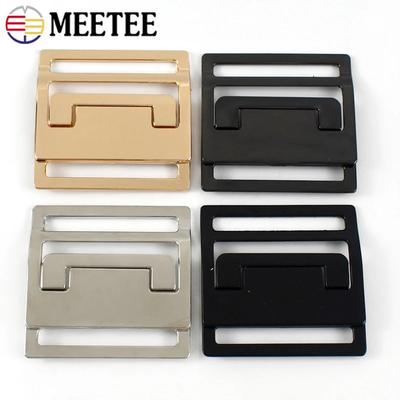 2/5/10 Stück Metallschnalle 30/50mm Kombinationsschnallen zum Verbinden von Bundbändern Mänteln Handtaschen Riemen Verstellbarer Verschluss Zubehör