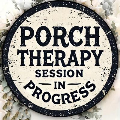 Vintage Porch Relax Session Metal Tin Sign Wall Art for Bar Cafe Garage Decor