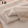 50*180cm Thicken High-end Simulation Fox Fur Fabric Fluffy Artificial Fur Fabric Diy Fur Clothing Fursuit Fur Collar Vest Scarf