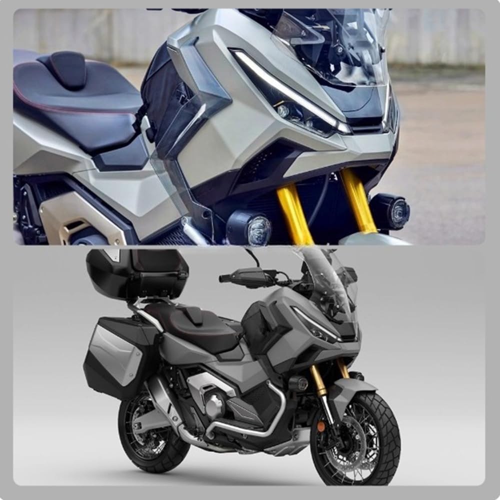 For XADV750 xadv750 2025 Accessories Side Windshield Motorcycle Leg Guard Side Deflector Side Window Side Windshield (Smoky Gray) [Used]