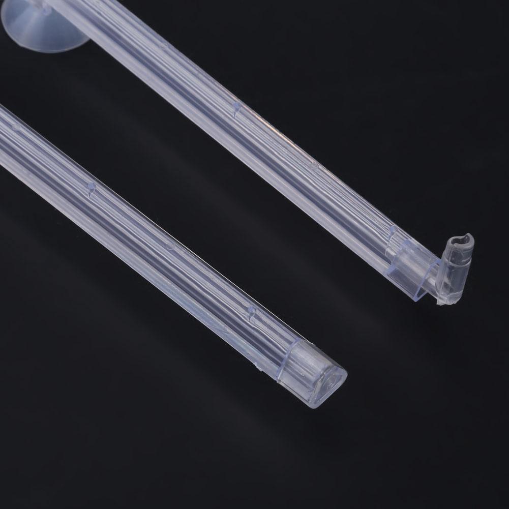 Aquarium Fish Vent Bubble Release Bar Diffuser Plastic Made Transparent Color