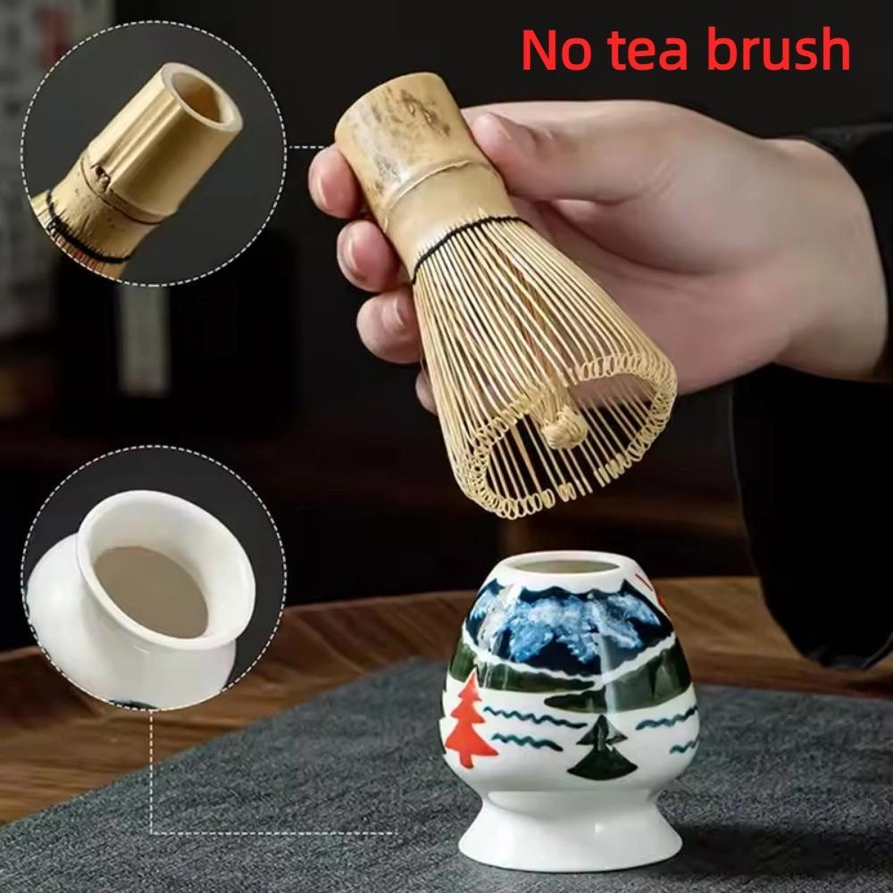 Ceramic Matcha Whisk Holder Cartoon Whisk Holder Japanese Matcha Whisk Container  Home Teahouse