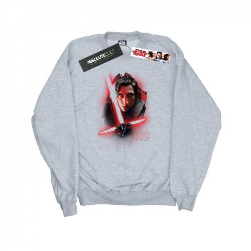 Star Wars Womens/Ladies The Last Jedi Kylo Ren Brushed Sweatshirt
