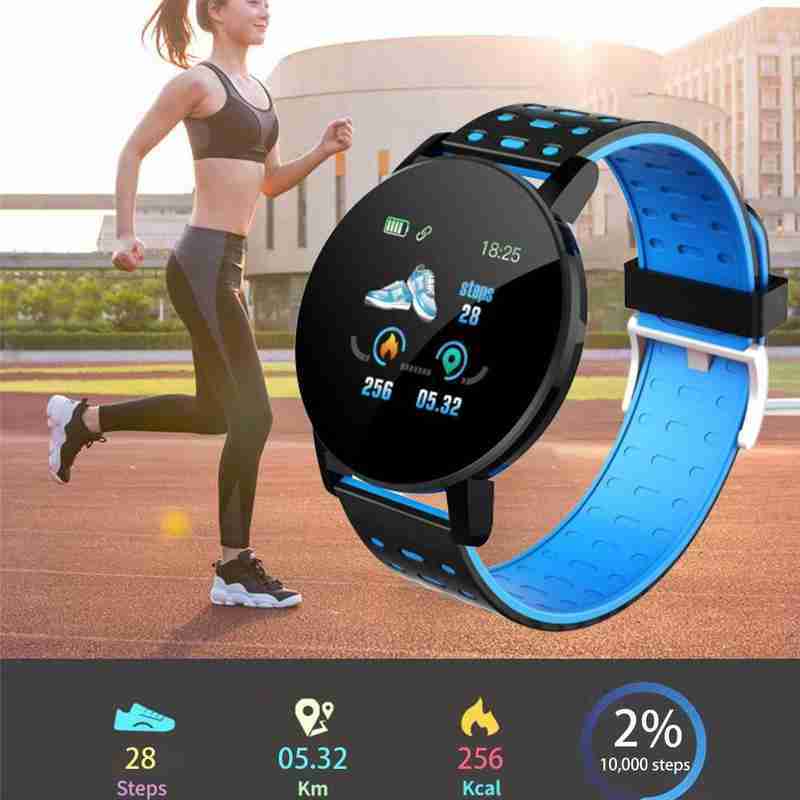 Inteligentny zegarek Ciśnienie krwi Krokomierz Fitness Tracker Inteligentna bransoletka