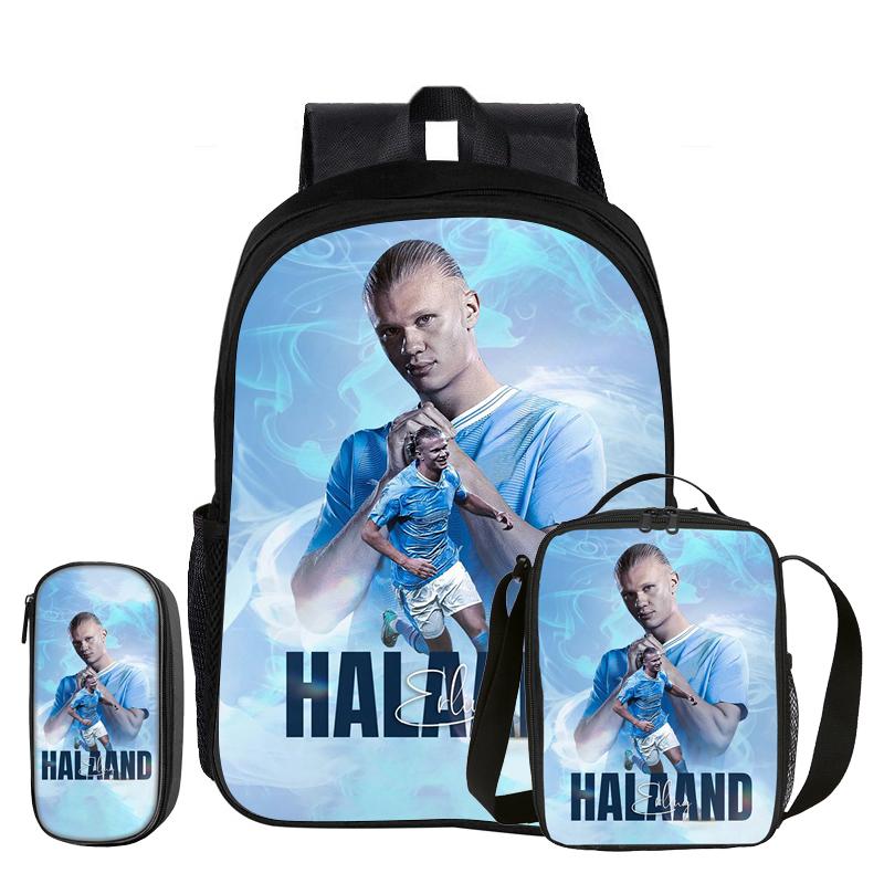Haaland 3 gab. komplekts Skolas mugursoma