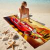 Lightning McQueen Beach Towel Outdoor Camping Beach Towel for Vacation Swim Outdoor Pool Absorbent Bath Towel