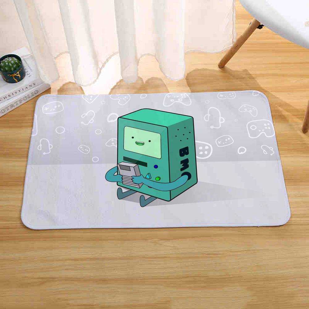 Anime BMO Floor Mats Home Laundry Rug Carpet For Living Room Decor Lounge Area Anti-slip Foot Mat Entrance Doormat