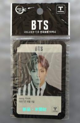 [USED] BTS × CU T-money T-money Korea Transportation Card Jungkook