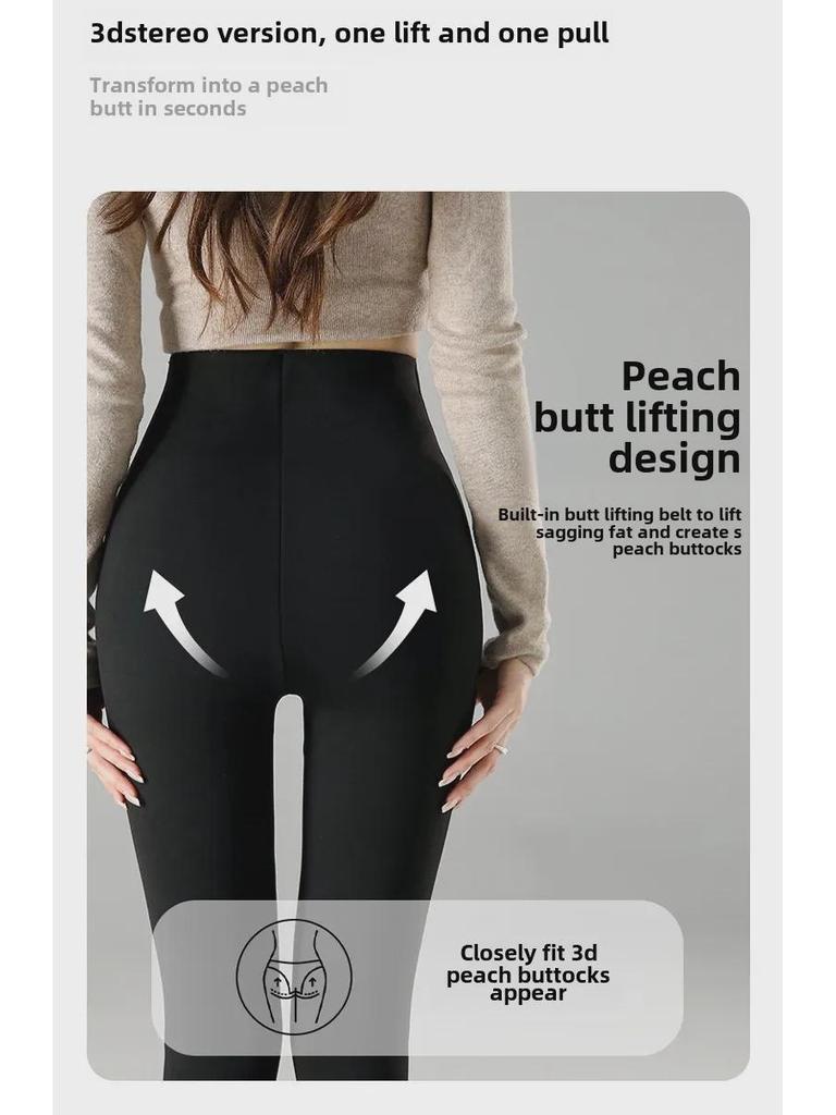 Women's Velvet Thickened Cashmere Shark Pants for Autumn and Winter