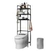Floor-Standing Balcony Drum Washer Rack & Bathroom Storage Shelves