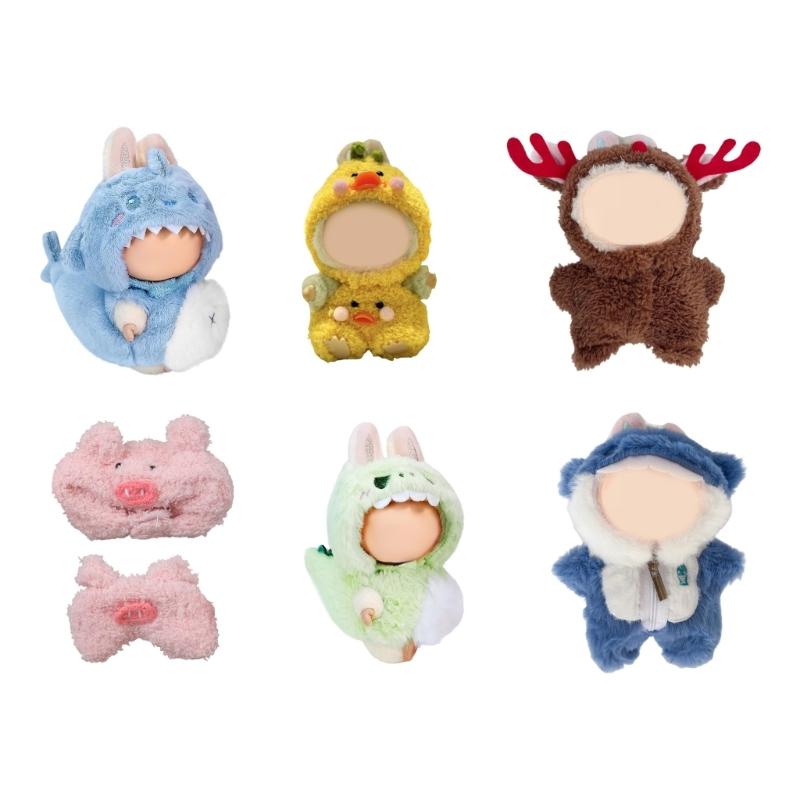 New Popular Doll Clothes Animal Costume For 17CM Anime Figure Doll Display Dressingup Clothing Anime Doll Accessories