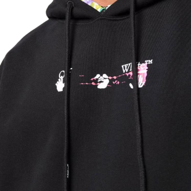 OFF WHITE Sweatshirt Men's Black OMBB037F21FLE0151032