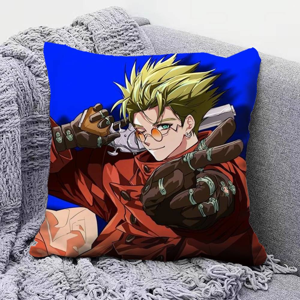 Vash Trigun Anime  Home Sofa Cushion Covers and Aecorative Custom Pillow Covers