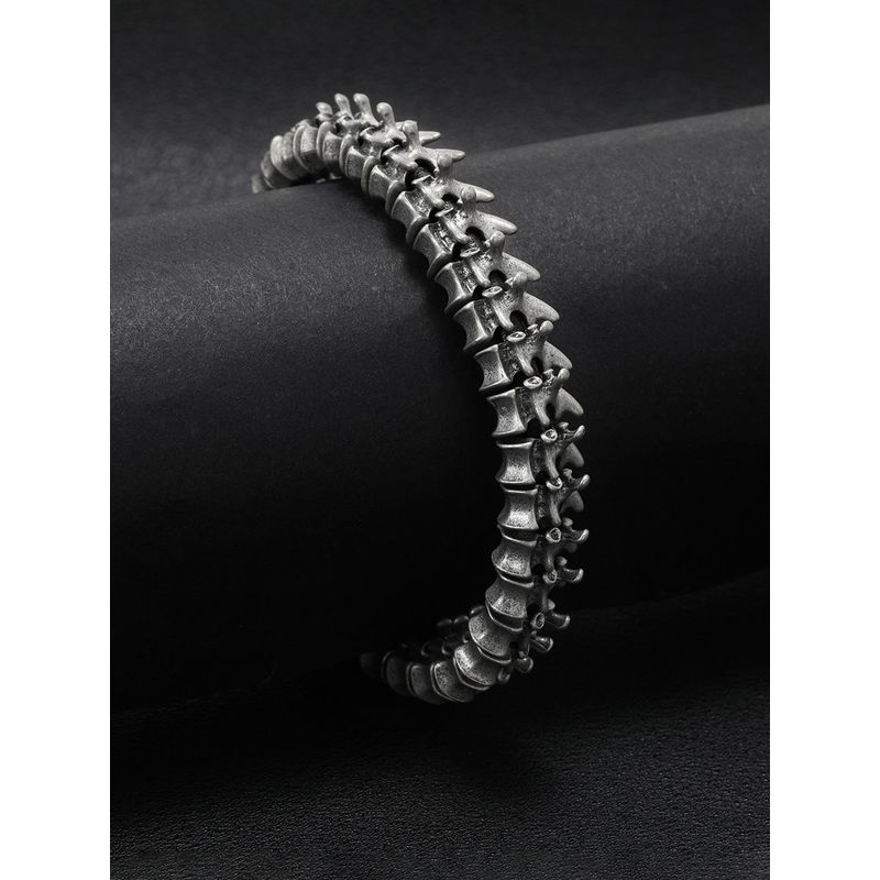 GRGR Titanium Steel Keel Bracelet Men's European Hip Hop Street Cool Retro Distressed Domineering Bracelet Fancy Tide