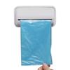 1Pc Garbage Bag Dispenser Roll Holder Self Adhesive Plastic Bag Holder Wall Mounted Garbage Bag Dispenser Kitchen Storage