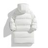 Cotton Clothes Men's New Winter Thickened Medium and Long Cotton Clothes Men's and Women's Large Size Hooded Warm Bread