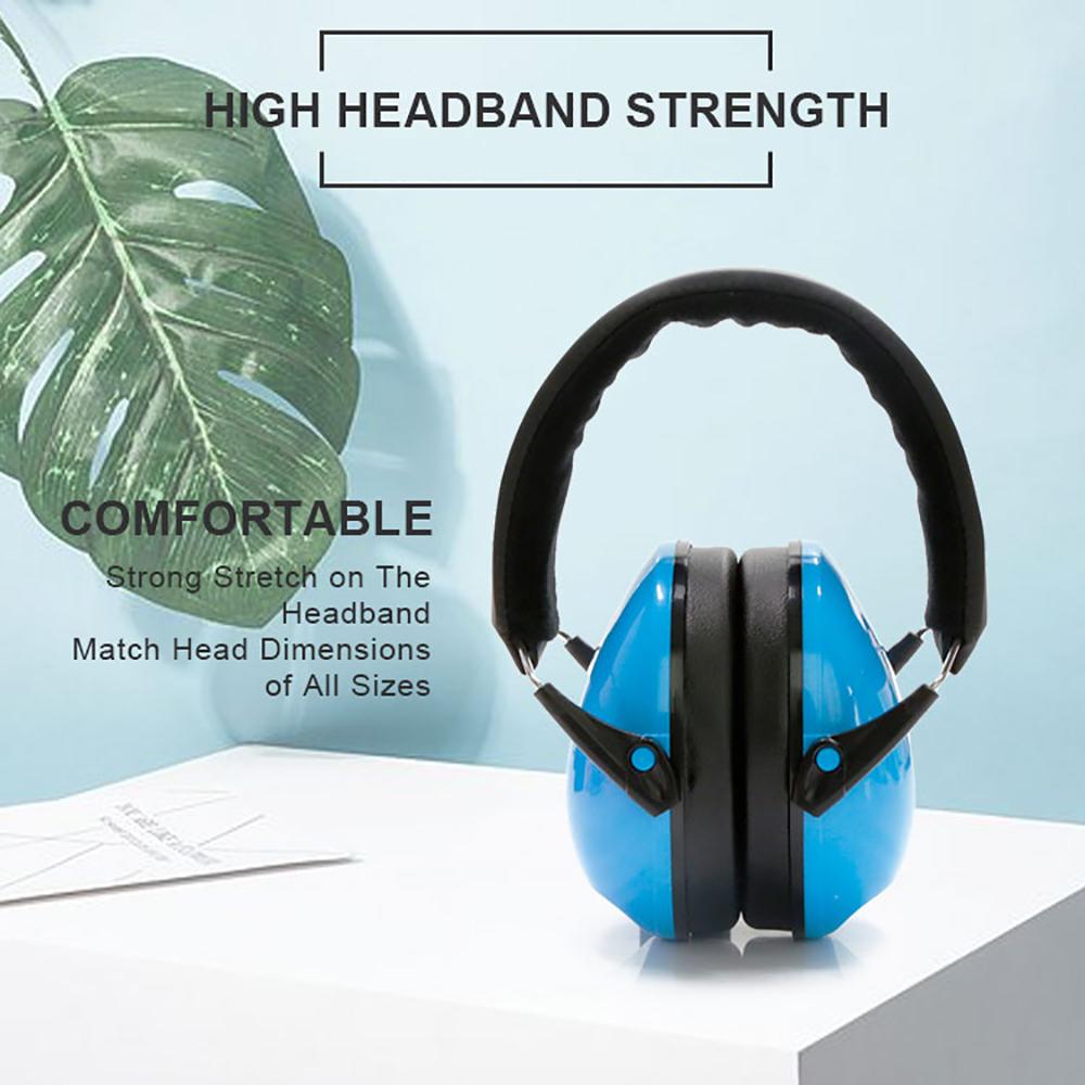 Lightweight Baby Earmuffs 28dB синий