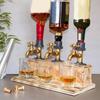 Whiskey Dispenser Faucet Wooden Dispenser Beverage Spirits Whiskey Bottle Home Bar Party Bar Accessories