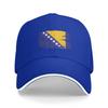Bosnia Flag Symbol Casual Baseball Cap  Outdoor Sport Hip Hop Hats Summer Hot Sale Unisex Unisex Vintage Baseball Caps