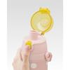 Skater Children's Stainless Steel Water Bottle, Direct Drinking, 480ml, Sumikko Gurashi, Child-Friendly, Lightweight Type, Girls, Cold Storage Only, 3