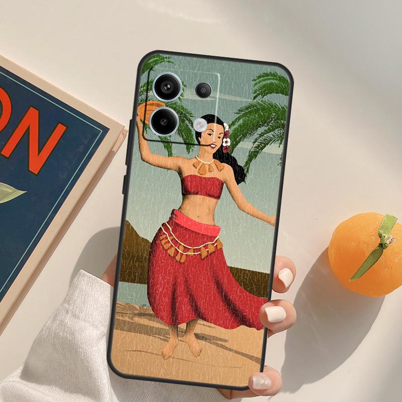 Aloha Beach Life Hawaii Funda For Xiaomi Redmi Note 14 13 9 10 11 12 Pro 9S 10S 11S 12S Redmi 13C 10C 12C 14C Case
