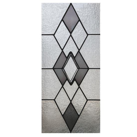 Vintage Geometrische Fenster Sichtschutzfolie Wasserdicht Wiederverwendbar UV Sonnenschutz Glasaufkleber Abdeckung Dekorativ Mattiert Buntglas Statisch Haftend