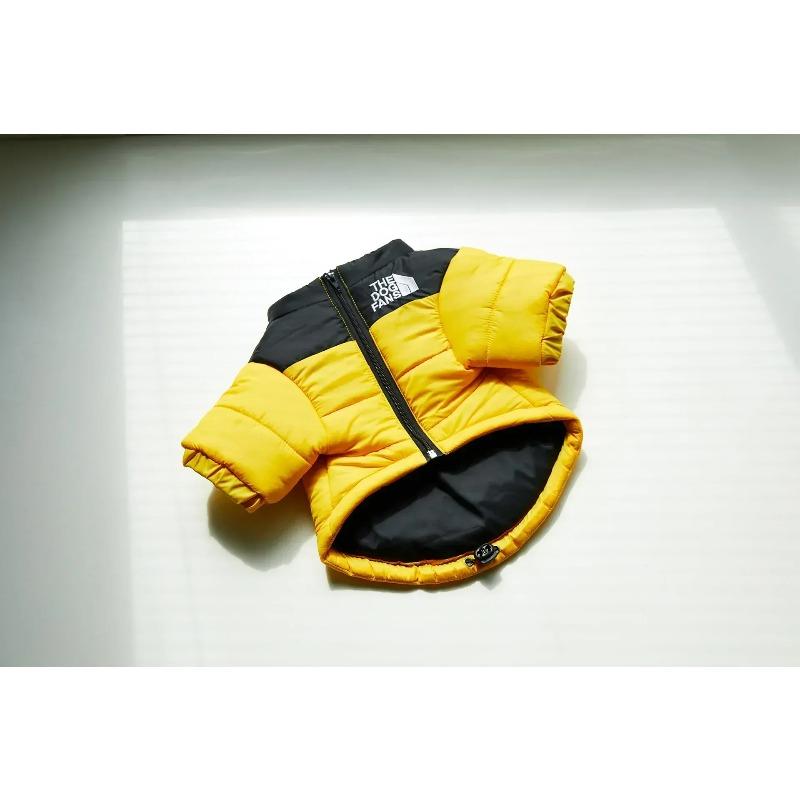Puppy Coat Dog Down Jacket The Dog Fans Winter Pet Clothes for Small Medium Dogs Warm Thick Dog Vest French Bulldog