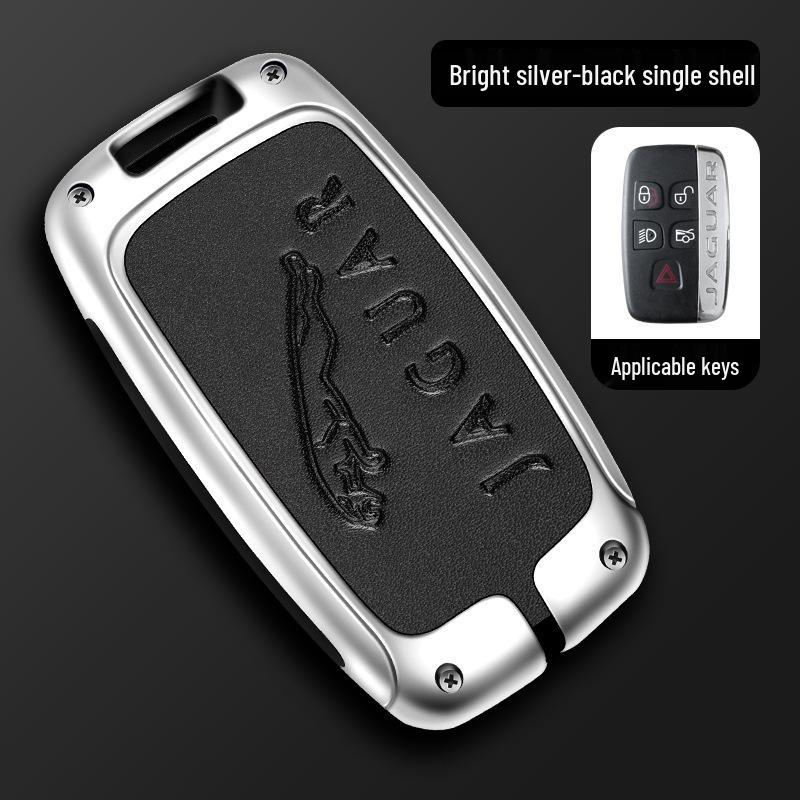 Metal Key Cover for 2024 Jaguar F-PACE, XFL, XEL, XJ/XE Remote