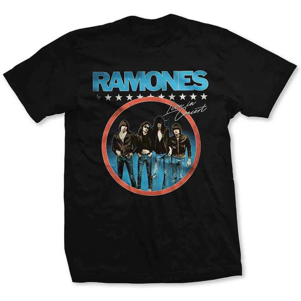 Ramones Circle Photo T Shirt XL