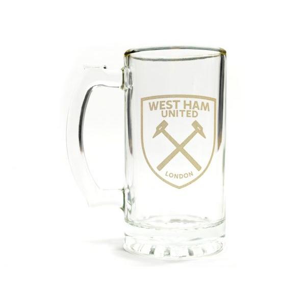 West Ham United FC Stein Pint Glass