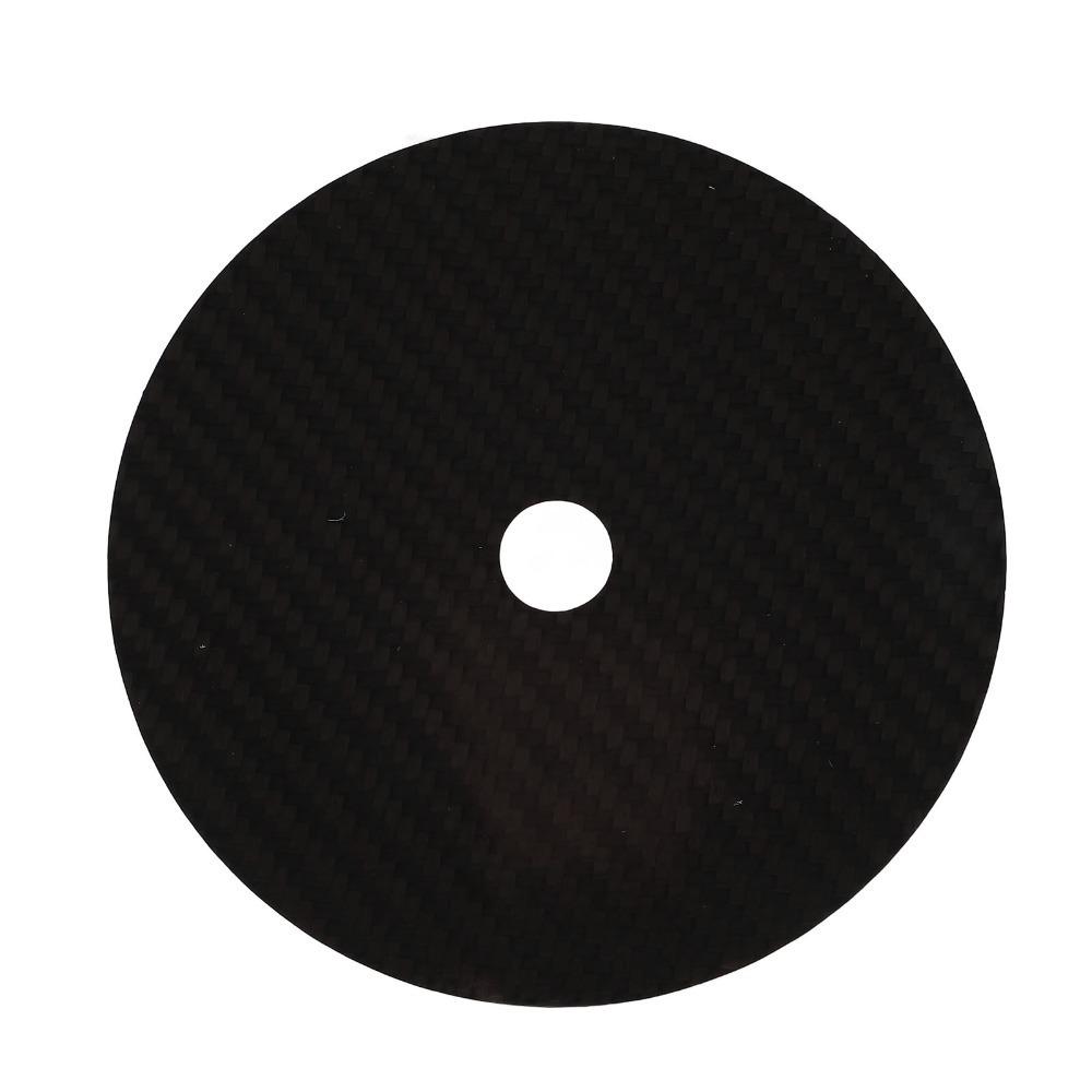 120*0.2mm Disc Stabilizer Carbon Fiber Made CD DVD Stabilizer Durable CD Tuning Pad for CD Player