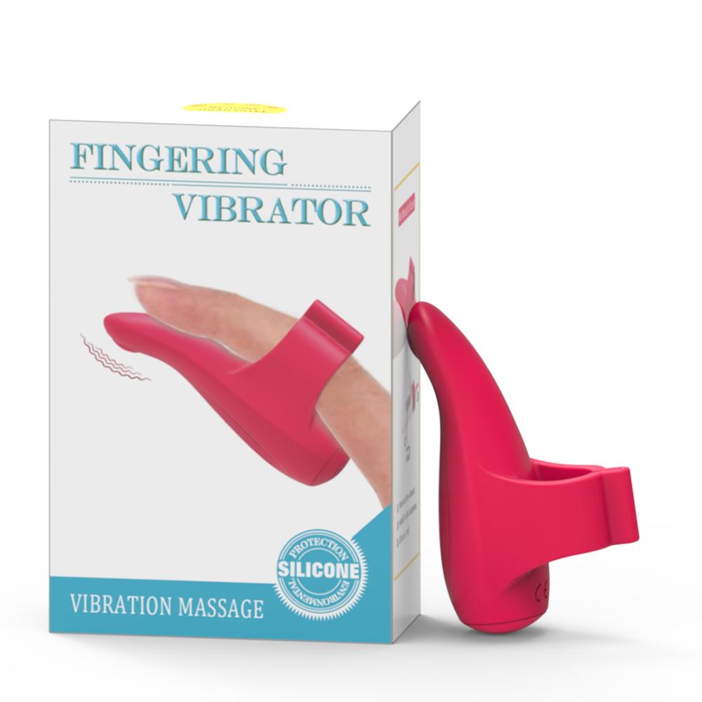 Clitoral G Spot Finger Vibrator Mini Clit Nipple Massager Adult Sex Toys Stimulator Female Masturbation Sex Toys for Couples