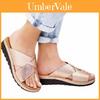Luxurious Women Shoes Sandal Comfy Platform Flat Sole Orthopedic Big Toe Foot Pu Leather