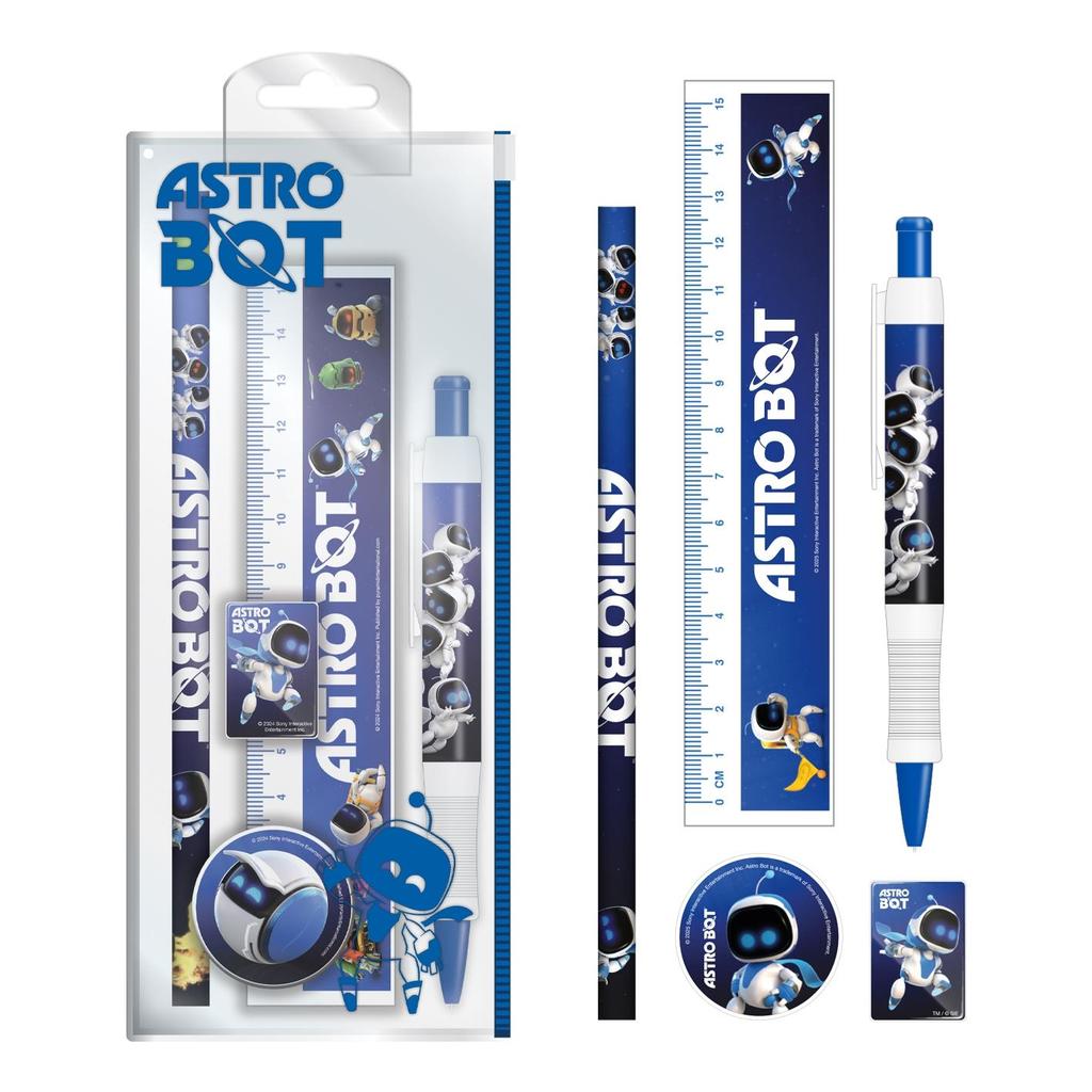 Astro Bot Logo Stationery Set